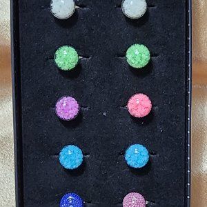 Starlet Shimmer mixed rings in box by Paparazzi